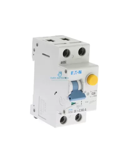 Disjoncteur différentiel Eaton Pkn6-20/1n/c/003-a 1P+N 20 A CA 0,03 6 kA